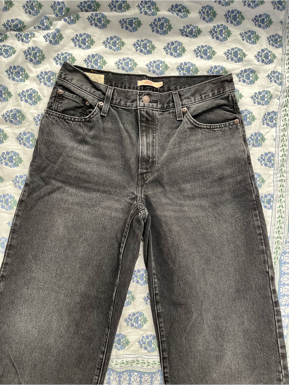 Levi’s Baggy Dad Jean Black Washed